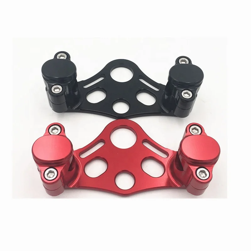 CNC Billet Aluminum Speedway Bike Handlebar Clamp