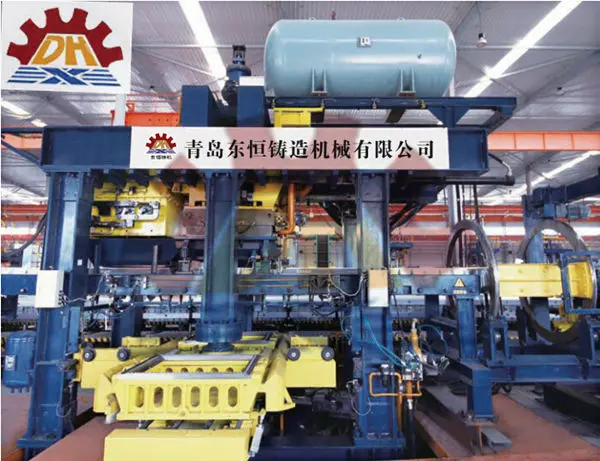 ce clay sand casting production line