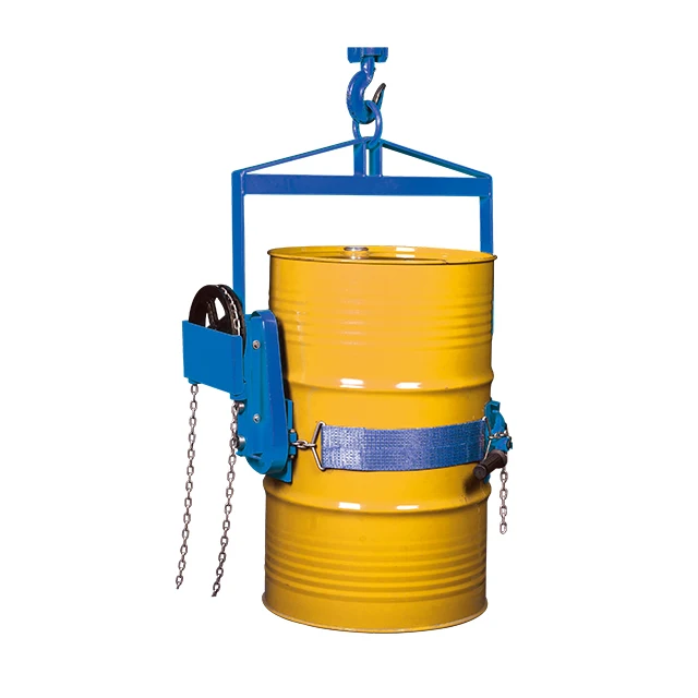 800lb Capacity 55 gallon Vertical Drum Lifter