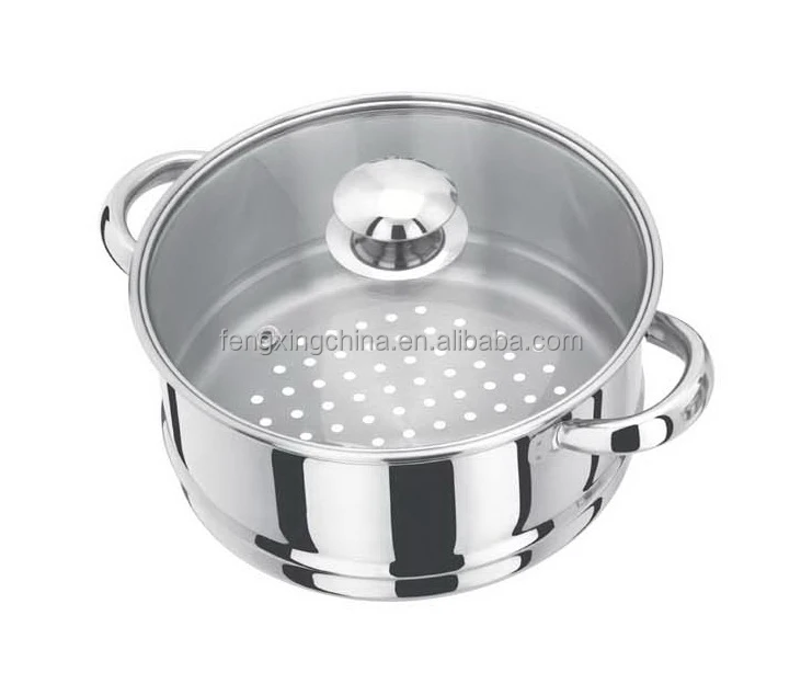 5 Layer Stainless Steel Steamer Pot