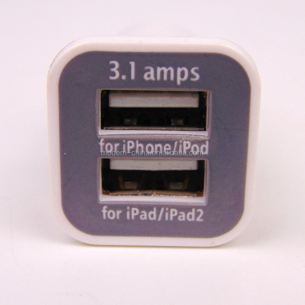 3.1 А автомобиля 2USB телефон зарядные устройства