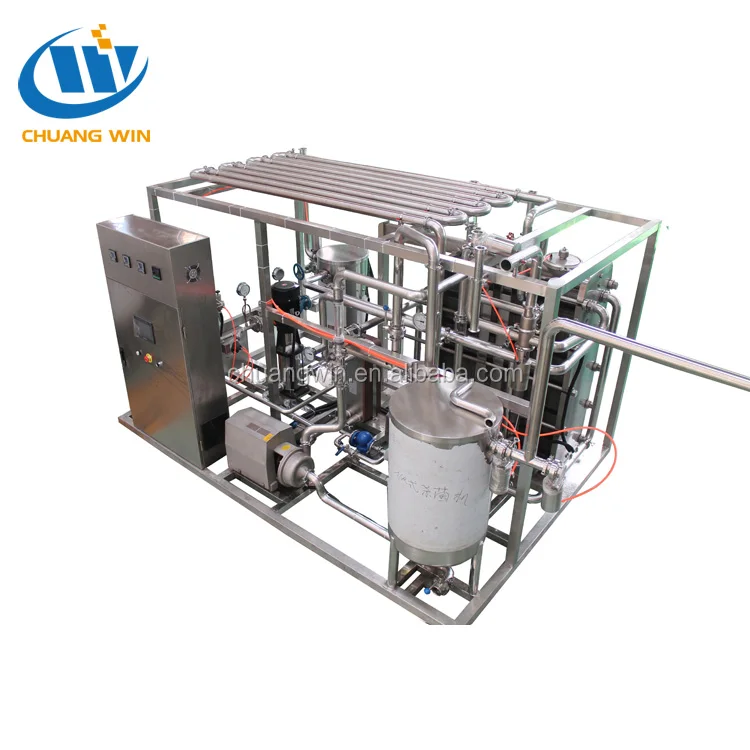 
New juice Plate UHT sterilizer pasteurization plant 