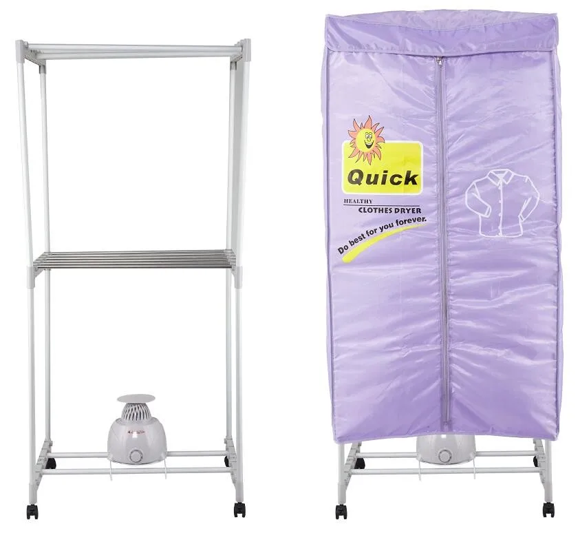 H-806F Stainless steel Wardrobe foldable cloth hanger dryer Secadora de ropa