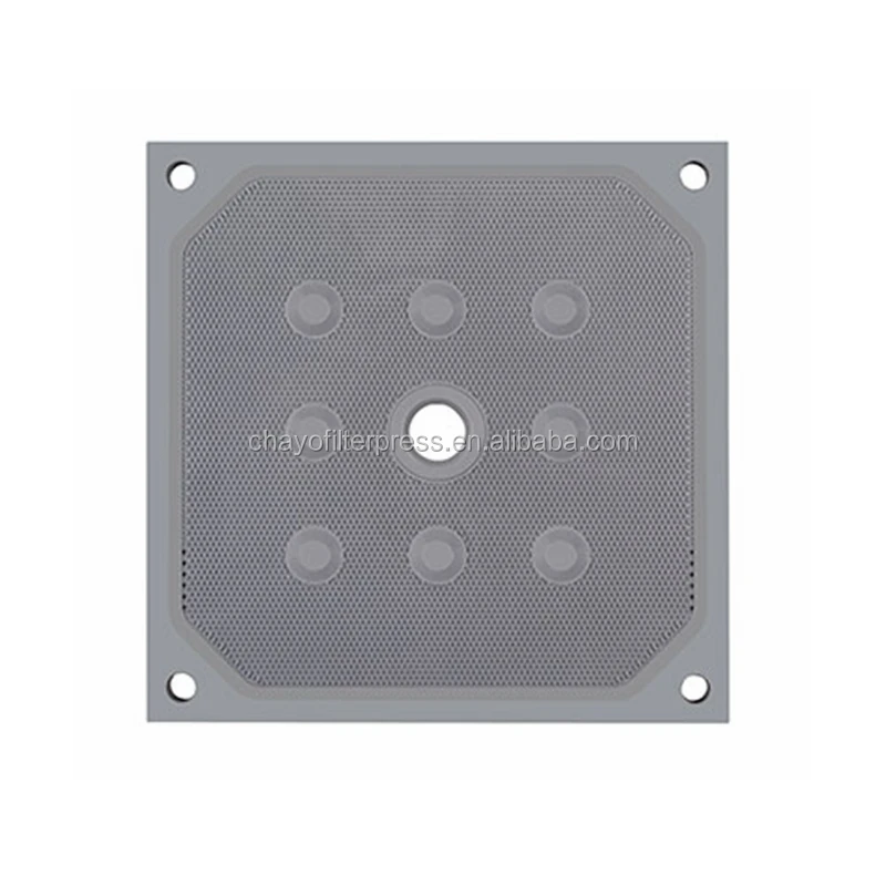 Filter press plate 1000x1000mm for filter press machine