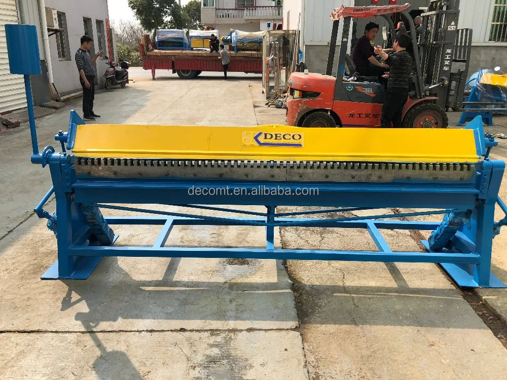 factory supply hvac sheet metal manual folding machine