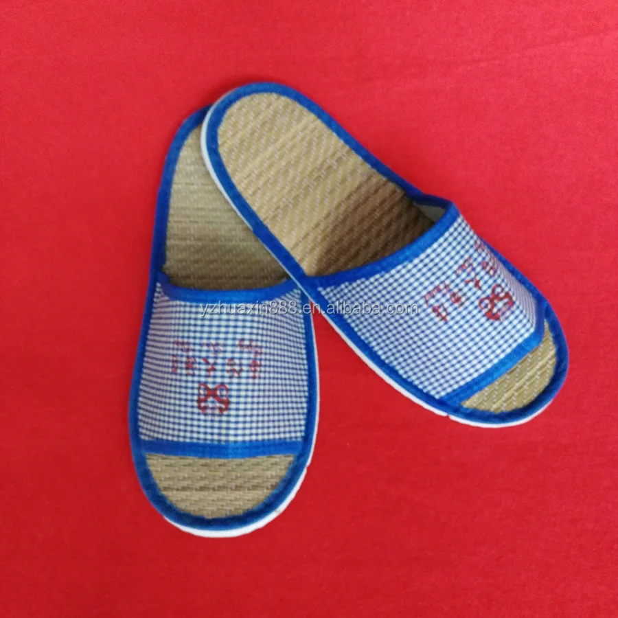 
2016 hot sale bamboo flip flops slippers 