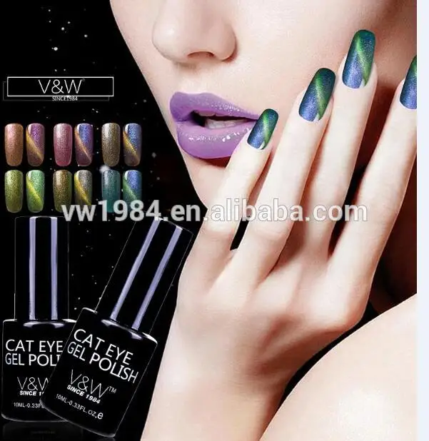 
Color changing with temperature glow cat eye gel 