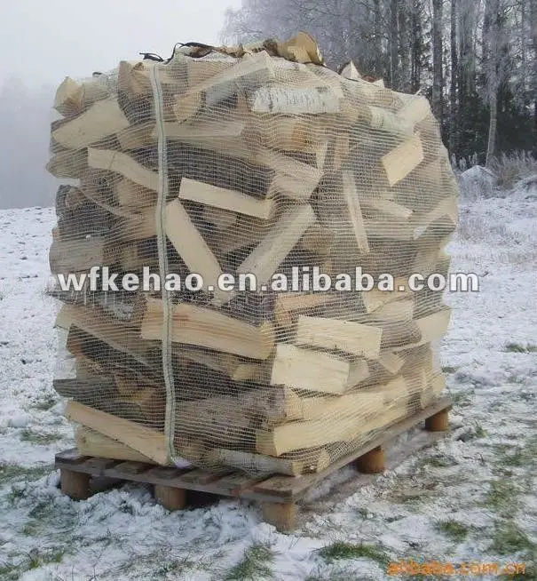 New for firewood big 250m3 ventilated wood bag net bag