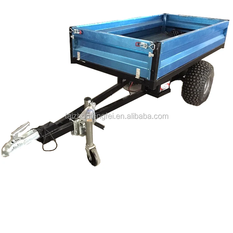 Factory sale hydraulic small dump trailer