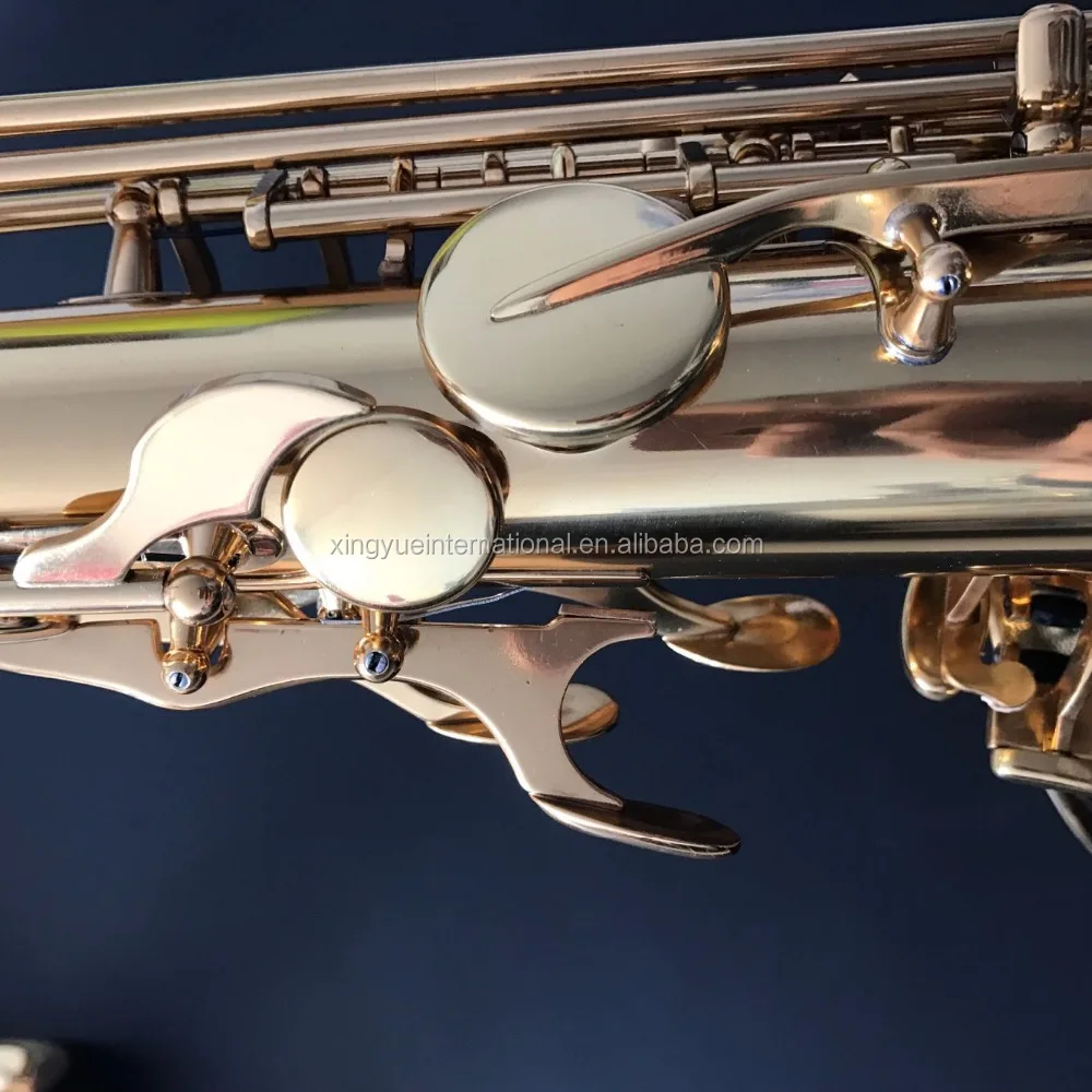 cheap price good quality gold lacquer tenor saxophone from China factory