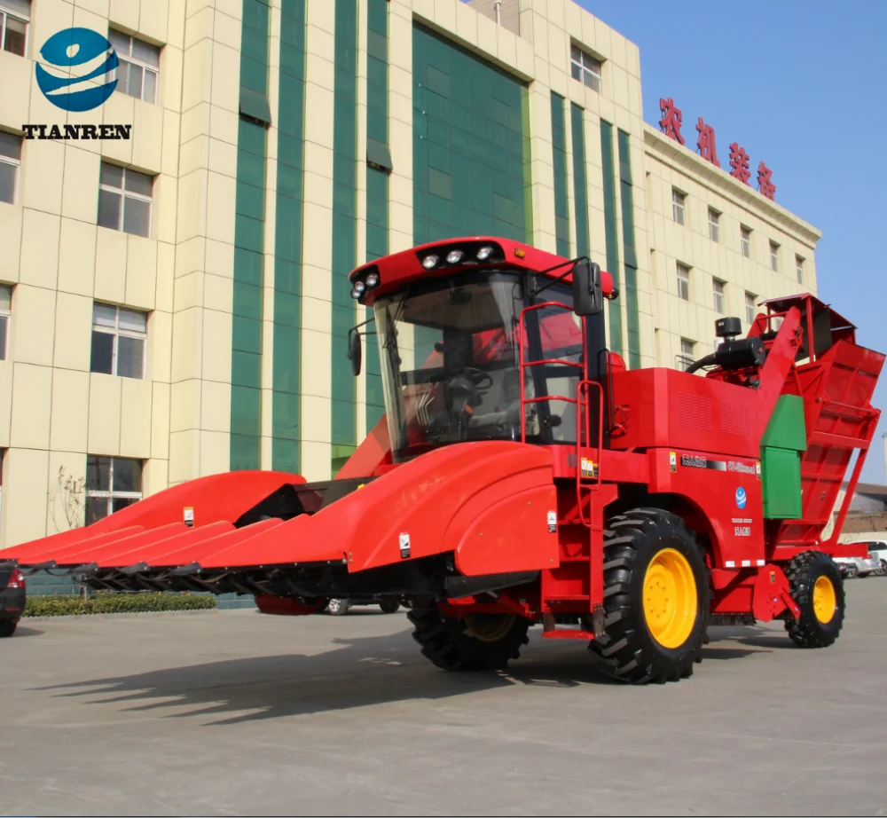 TIANREN 5 Row Sweet Corn Combine Harvester 4YZ-5