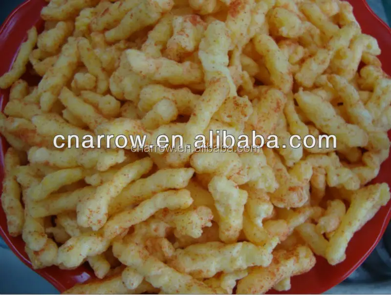 kurkure machine/cheetos process line/kurkure food making machine