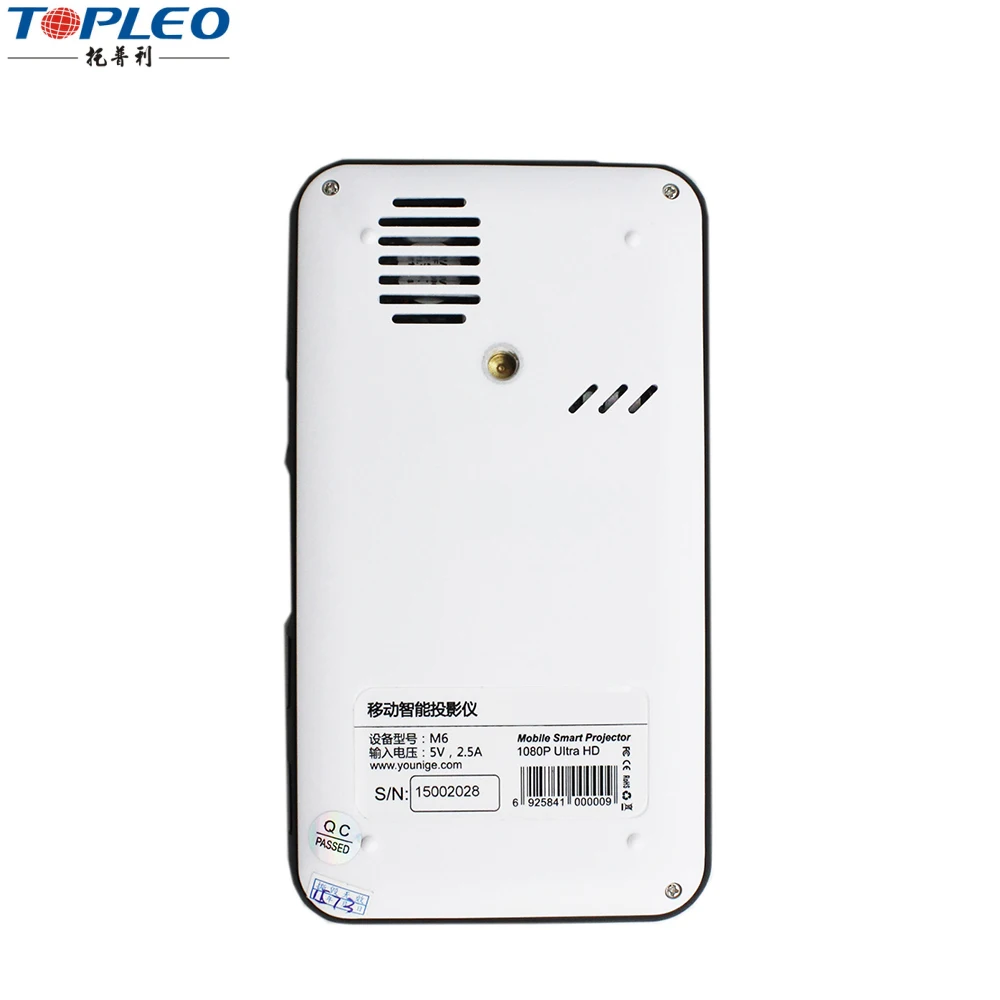 Низкая цена oem перезаряжаемый hd мультимедиа 1080p hd led 3d tv мини карманный маленький проектор телефон full hd мини