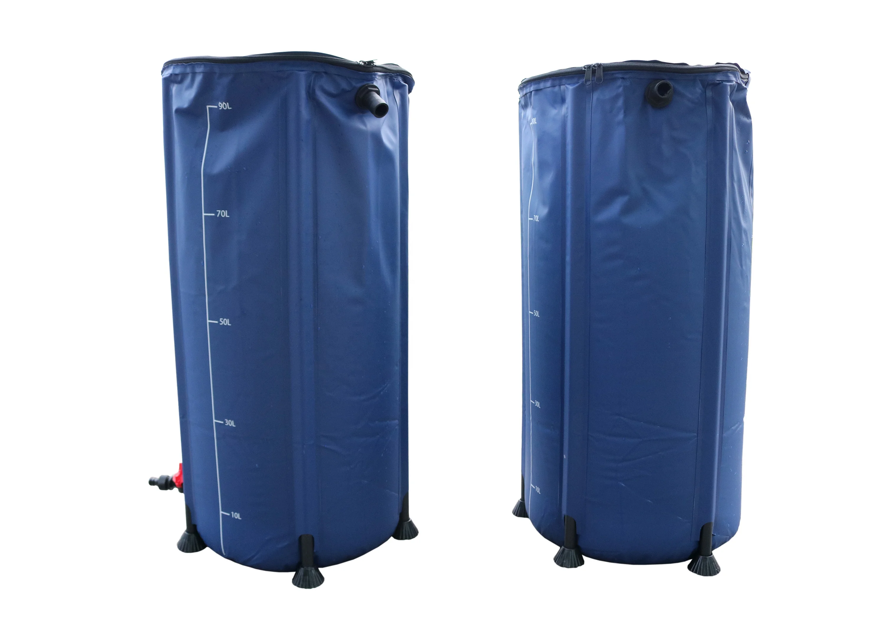 2023 hot sale garden water butt 26GALLON/50GALLON/60GALLON/70GALLON/132GALLON Collapsible RAIN Water Storage Barrel