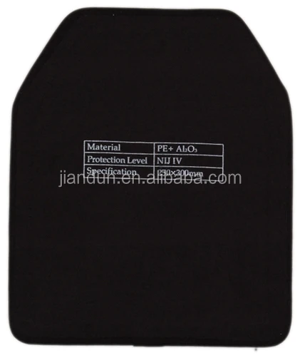 NIJ IIIA III IV High Quality Cheap Price SAPI Single Curved Multi Curved Armored Steel Plate Body Armour Ballistic Steel Plate