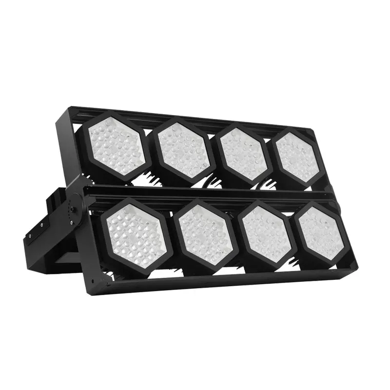 
led stadium lamp waterproof 100000 lumen 1000w 600w 800w led flood light 400w playground 