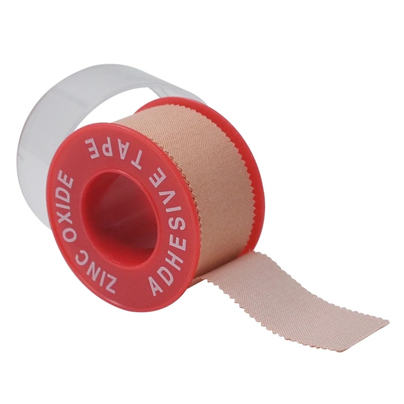 Strong cotton hypoallergenic adhesive plaster cheap zinc oxide tape for sale