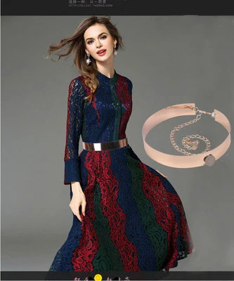ZH1225A New fashion hot sale gold metal decorative women dress belts