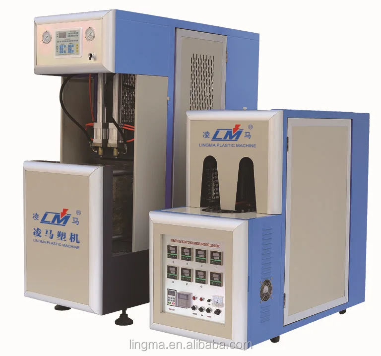PET Semi-automatic blow molding machine
