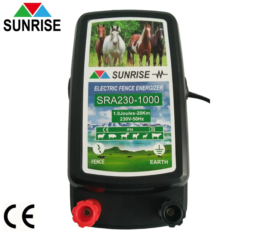 
20 KM AC electric fence energizer for animal fence farm 