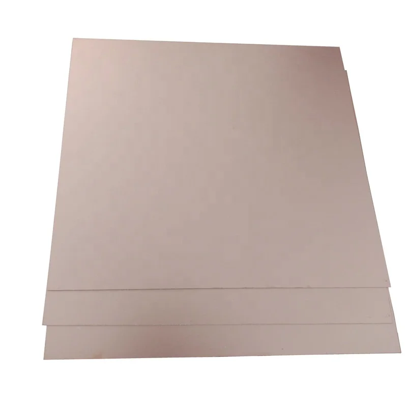 18 um double layer fr4 copper clad laminate sheet for pcb use