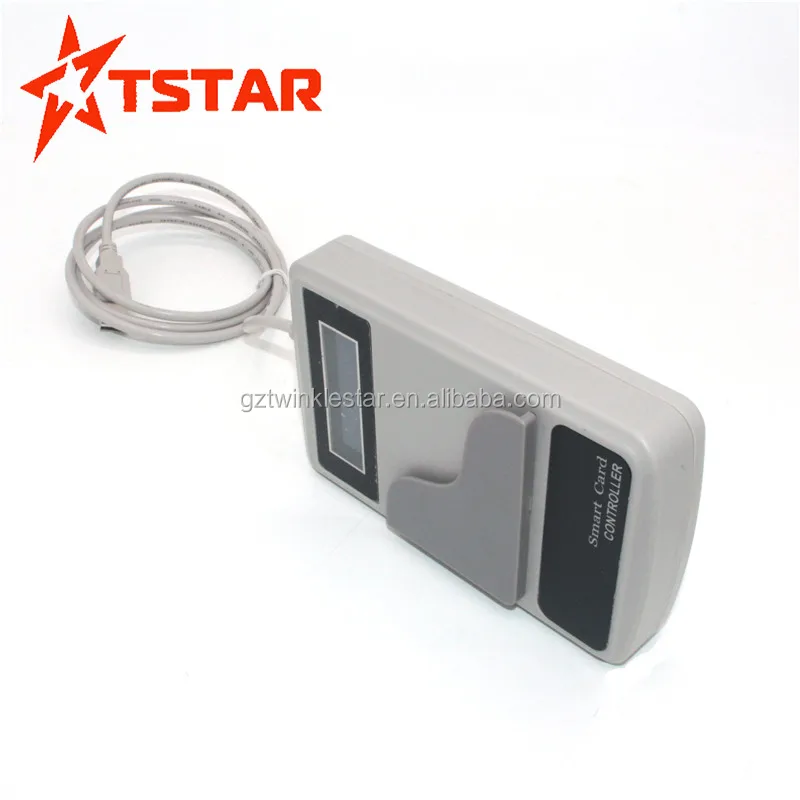 Management system with contact ic card reader for amusement center