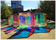 
Fixed-price 3M Comparable Quality Dichroic Iridescent Window Film for Glass and Acrylic 