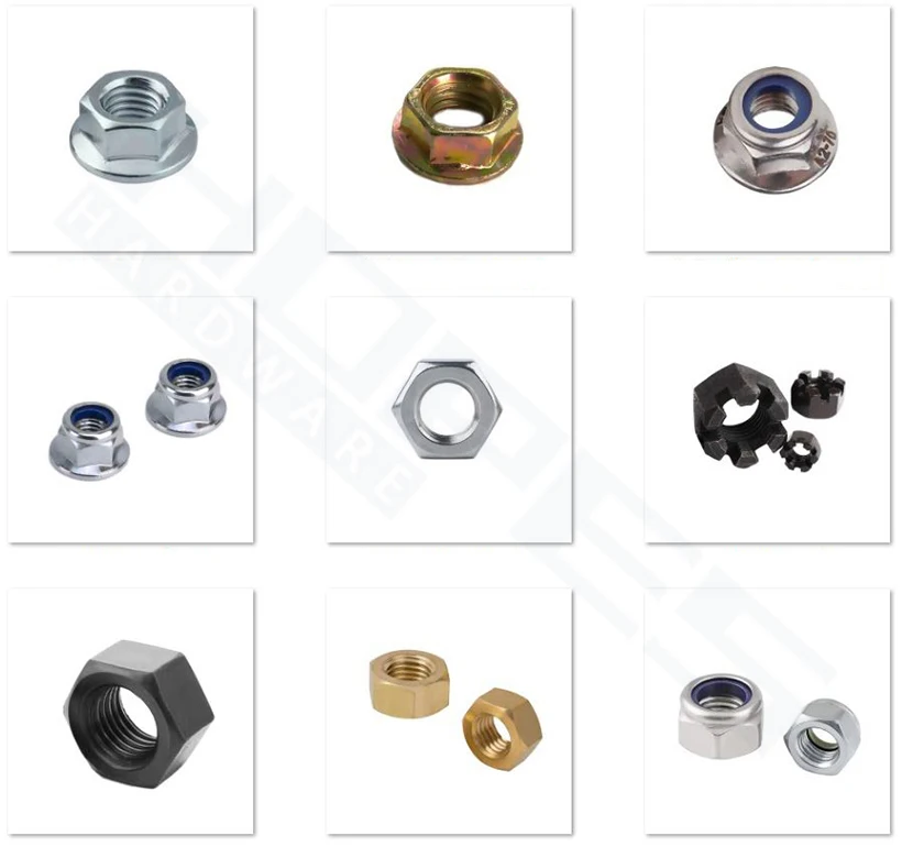 Custom non standard Hexagon Cap Nut M5 to M50 DIN ISO UNC UNF right left thread coarse fine screw pitch