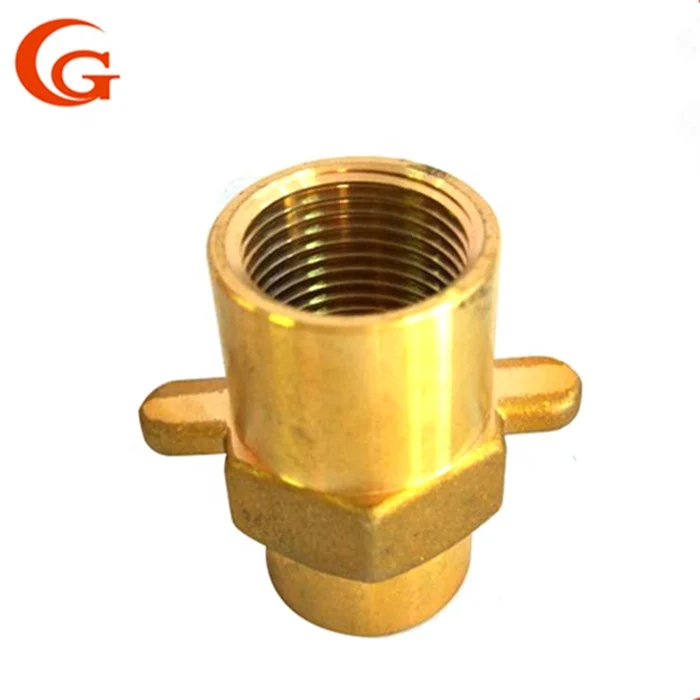 Lead-Free Brass Valve Fittings Copper Sleeve and Welded Couplings for OEM Pipe Connections