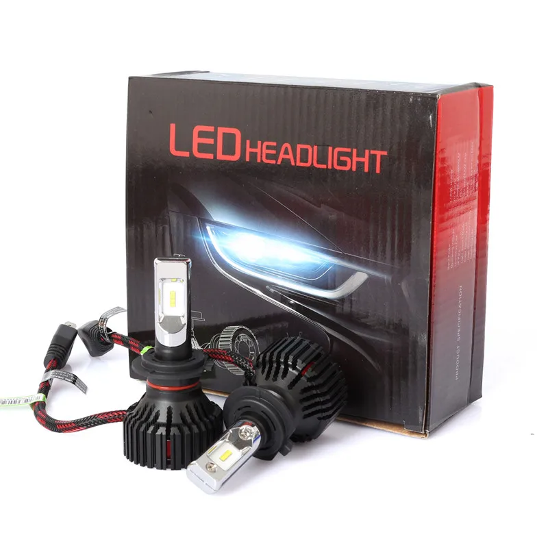 hot sale Auto truck H8 H13 H15  H4 H7 H11 Hb3 Hb4  9005 9006 9007  8000lm Car Led Headlight Bulb