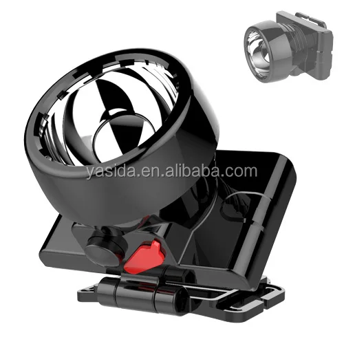 0.5W High quality super bright rechargeable Lithium battery LED head torch