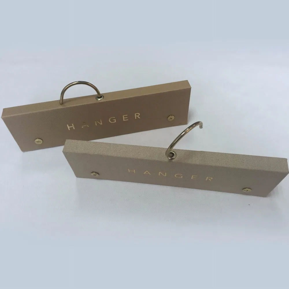 Alibaba China Paper Card Holder Fabric Cover Sample Printing Header