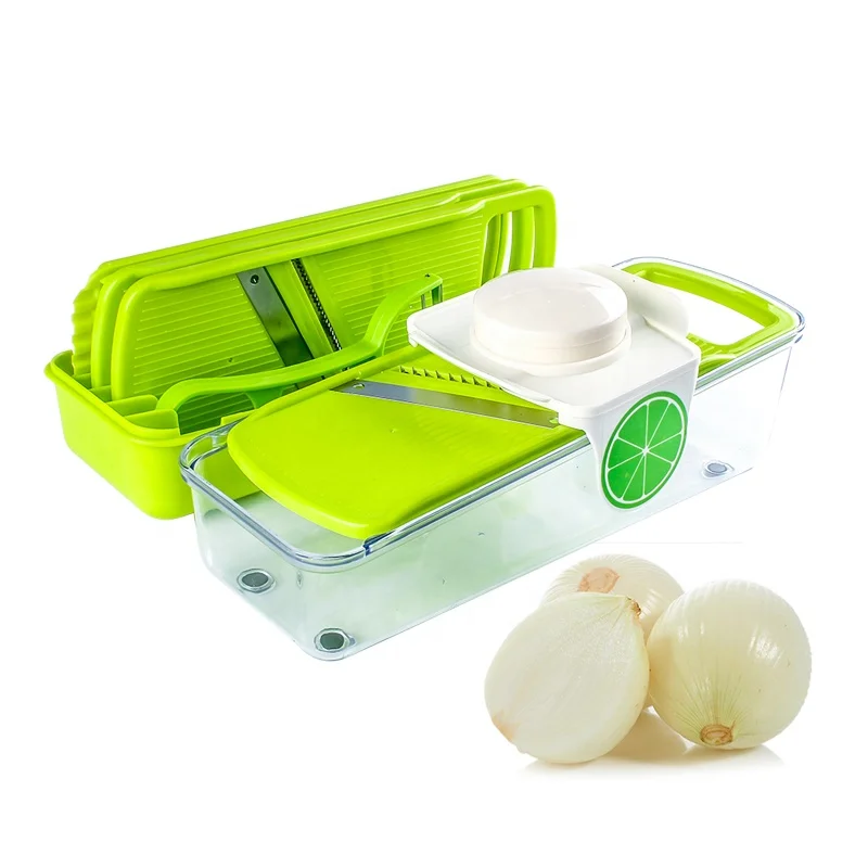 Plastic adjustable kitchen accessories magic vegetable fruit food slicer chopper cutter shredder grater