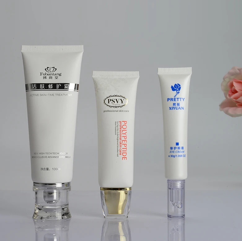 Eco-friendly cosmetic plastic tube packaging tube for skin care cream
