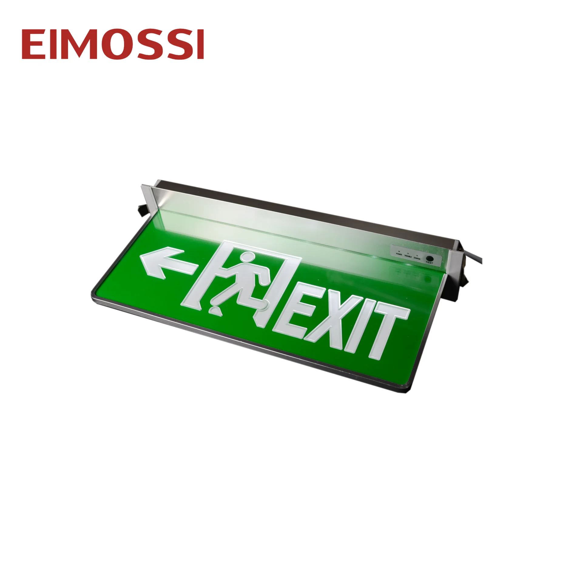 Aluminum housing Recessed double faces led emergency exit sign