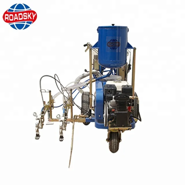 Reflective Yellow/white Paint Cold spray hot melt Road Marking Machine Suppliers