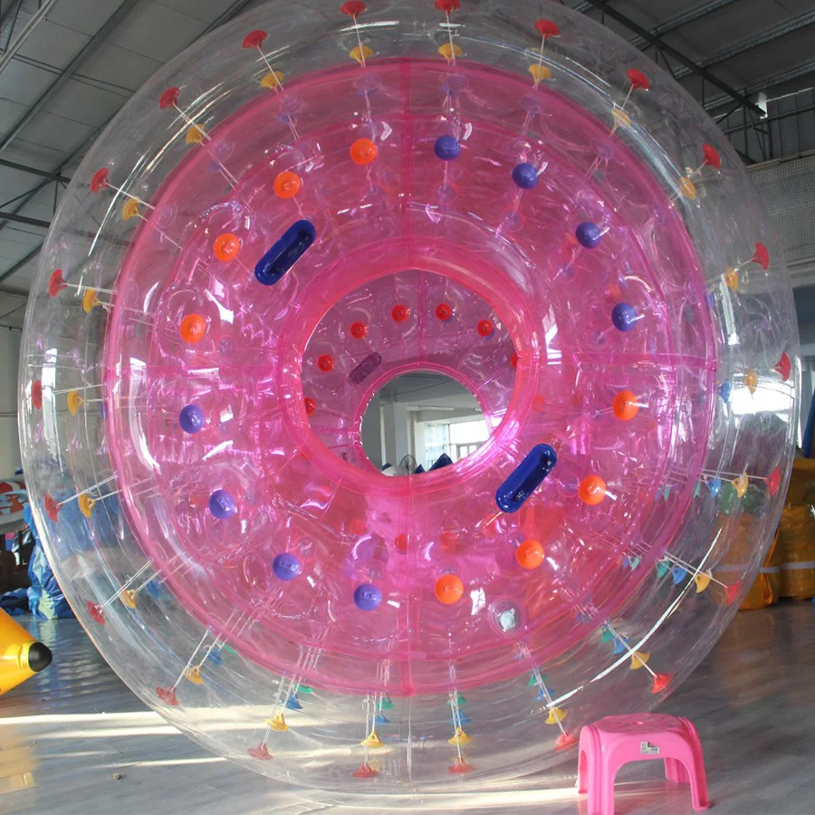 Inflatable PVC Water Roller Ball  Popular Water Zorb Ball Toys For Adults And Kids