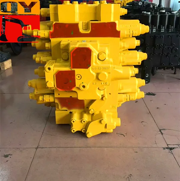 Jining Qianyu excavator control valve parts pc200-7 Hydraulic main valve 723-46-20402