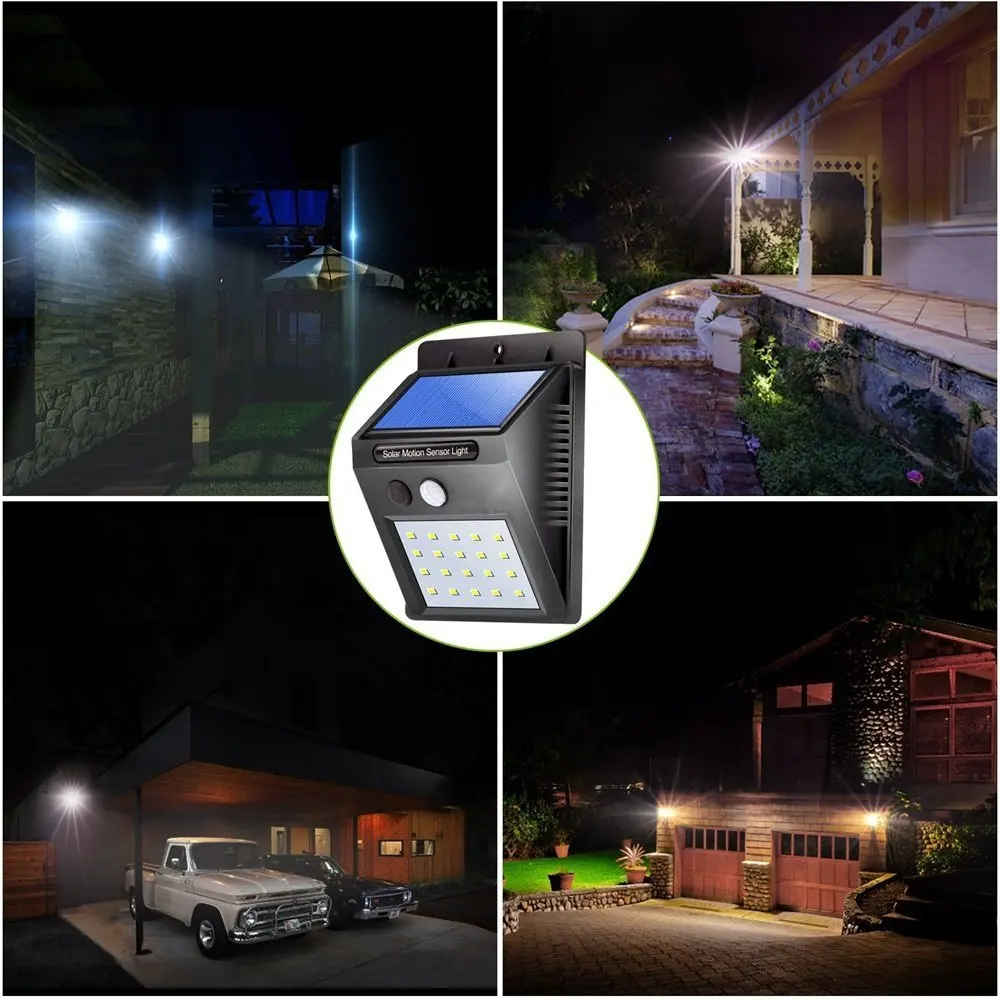 20LED garden solar light Security Lamp Solar Outdoor Lights for Pathway,wall fence
