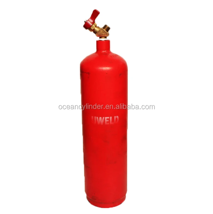 HG-IG 2L Small capacity acetylene cylinder for industrial cutting machine cylinder