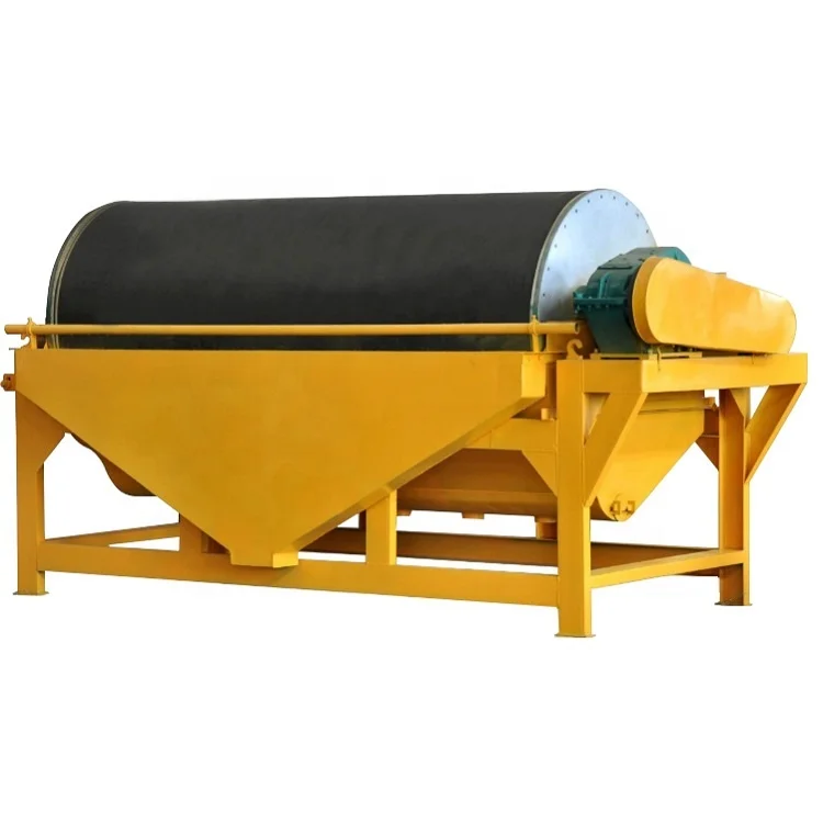 high intensity wet water ctb ctn mineral drum magnetic separator