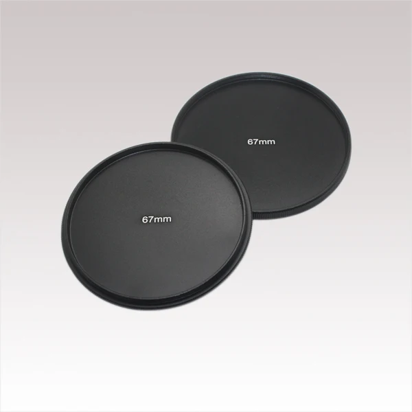 67mm Metal Screw-in Lens Cap/67MM Stack Cap Protect store Filter cover