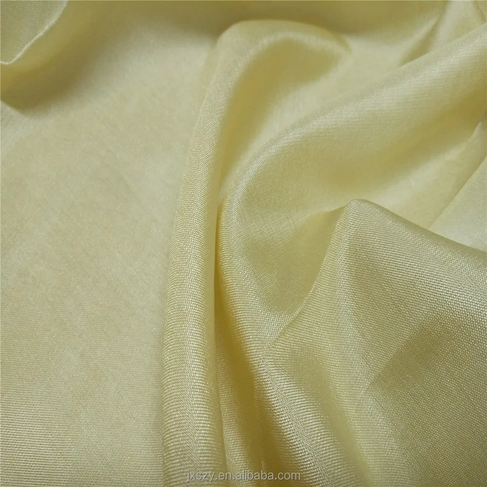 16mm tussah silk woven fairic in 100% natural silk