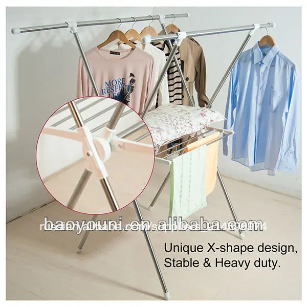 подкоёно byn сделай сам одежда сушилка новый стиль сушки вешалки складной из нержавеющей стали балкон сушильный стойки
