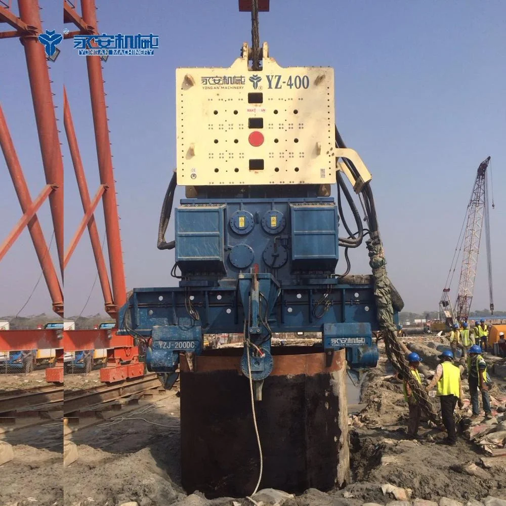 YZ400 Big Hydraulic Vibratory Hammers ,hydraulic piling hammers, piling machine for sale