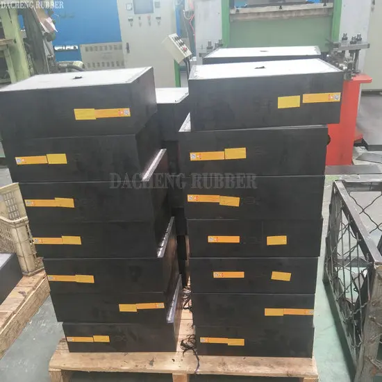 Bridge elastomeric laminated rubber bearing pad