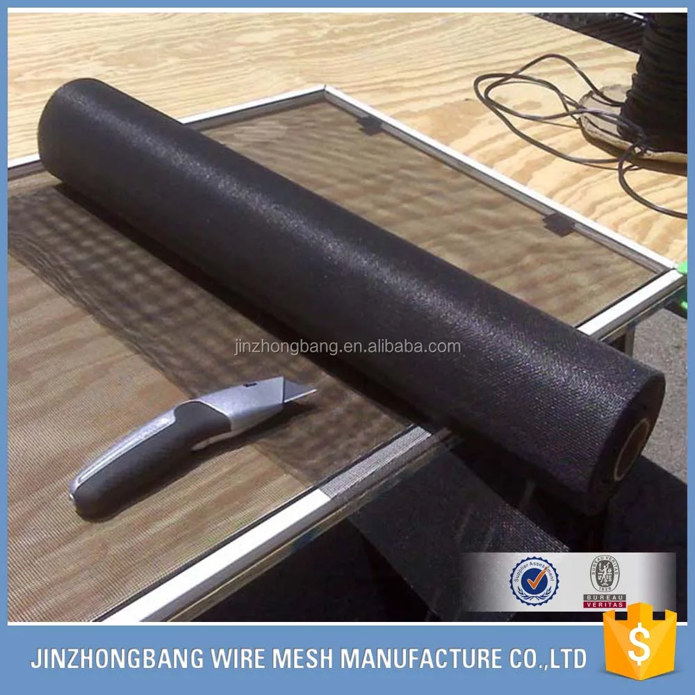 DIY Fiberglass insect window screen with strong magnetic strip