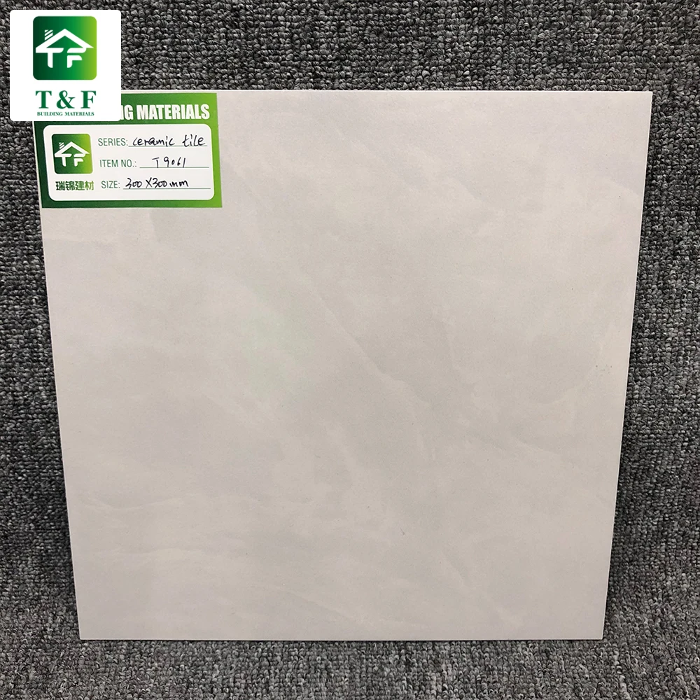 Beige 300X300 Square 10Mm Think Tiles Floor Ceramic Porcelain 300 X 300Cm Ceramic Matte Glazed Tile
