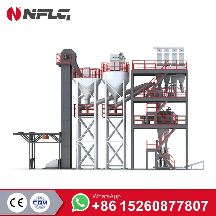  Zhengzhou original factory dry sand mix machines to manufacture mortar with packing/ production