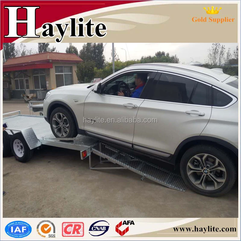 Australian galvanised Car Trailer with tandem design